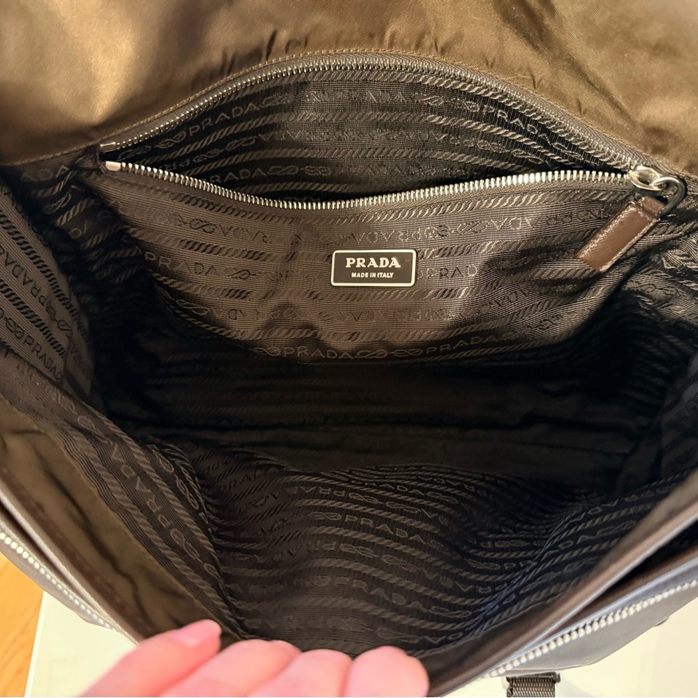 PRADA Tessuto Nylon Messenger Bag - Double Buckle - Picture 11 of 14
